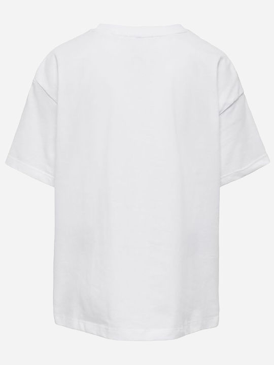 Παιδικό T-shirt Λευκό Konnaya Manhattan