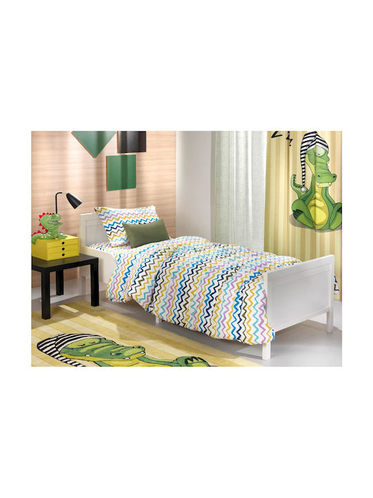 Saint Clair Sheet Set Single Cotton Funny Multi 160x250cm 3pcs