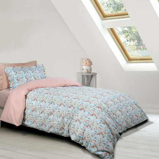 Das Home Σετ Σεντόνια Μονά Βαμβακερά 4755 170x260cm 3τμχ