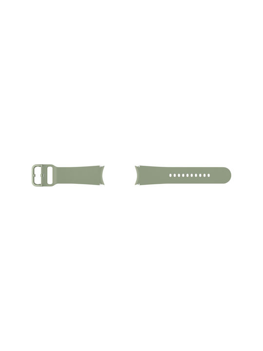 Samsung Armband Silikon Olive Green (Galaxy Watch4/5/6/7/FE/4 Classic/6 Classic/5 Pro)