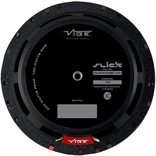 Vibe Slick 6SQC-V9 Σετ Ηχεία Αυτοκινήτου Διαιρούμενα 6.5" με 100W RMS (2 Δρόμων)