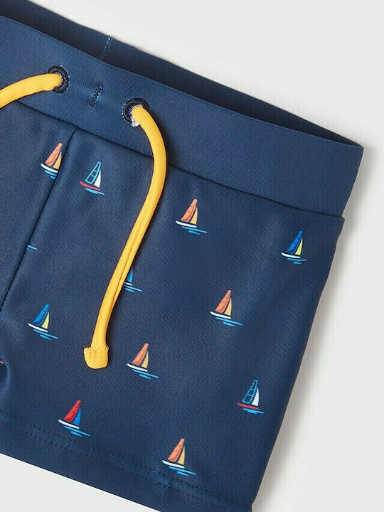 Mayoral Kids Swimwear Swim Shorts Blue