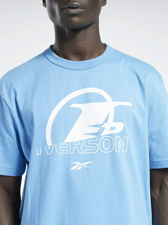 Iverson Basketball I3 Αθλητικό T-shirt Essential Blue