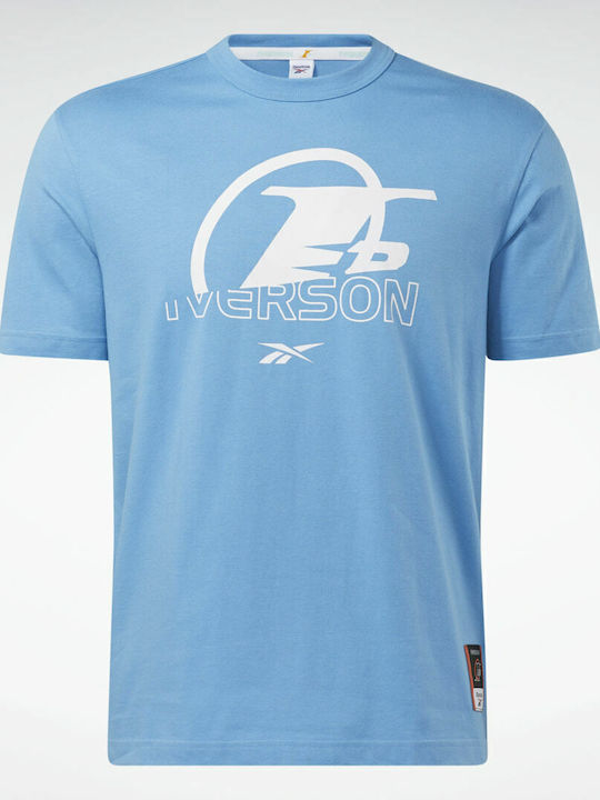 Iverson Basketball I3 Αθλητικό T-shirt Essential Blue