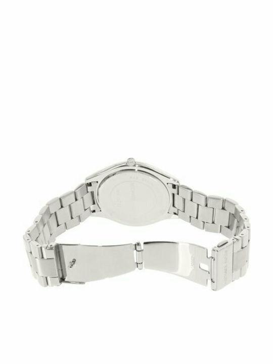Michael Kors Slim Women's Watch with Silver Metal Bracelet