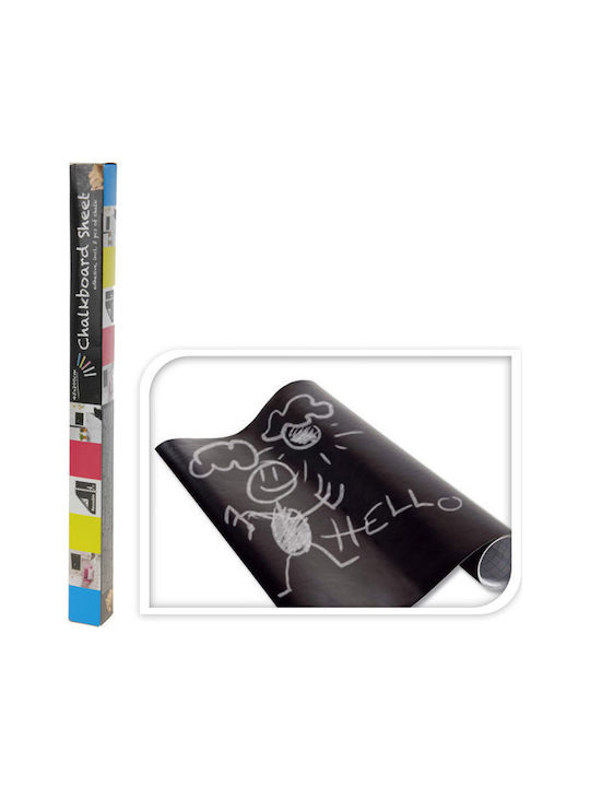 Kids Vinyl Wall Sticker Chalkboard 200x60cm 6pcs