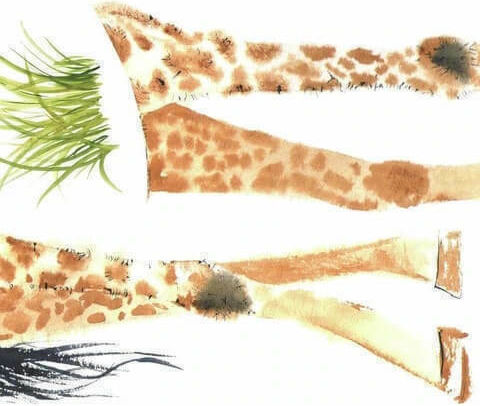 RoomMates Decor Kids Wall Sticker Giraffe 80x112cm