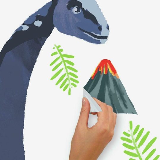 RoomMates Decor Kids Decorative Wall Sticker Brachiosaurus 75cm 12 Pieces