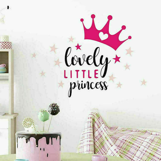Ango Kinder Wandsticker Lovely Princess 50cm 17 Stück
