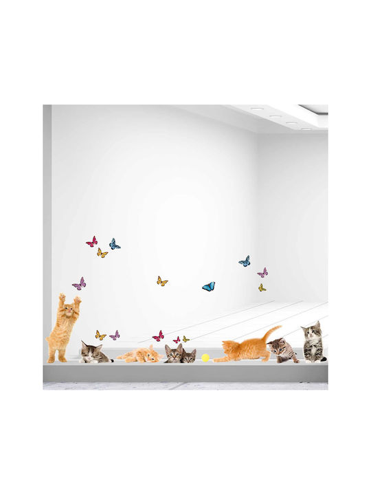 Ango Kids Vinyl Window Sticker Cats 22pcs
