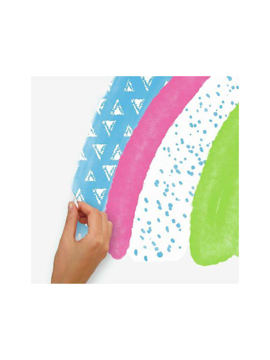 RoomMates Decor Autocolant Decorativ pentru Copii Perete Rainbow 84.84x42.41buc 4buc