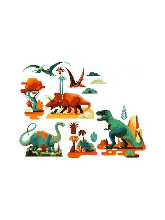 Djeco Kids Window Sticker Dinosaurs 28pcs