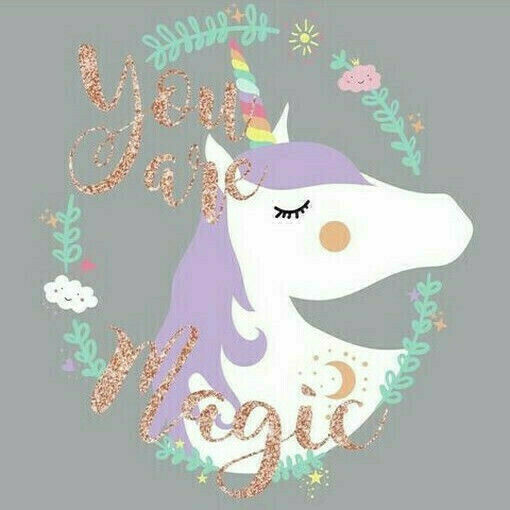 RoomMates Decor Детска стикерна за стена Стена Unicorn Magic Glitter 6бр