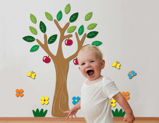 Ango Kids Foam 3D Wall Sticker Apple Tree