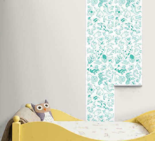 Omy Kinder Wandsticker Tür Animals