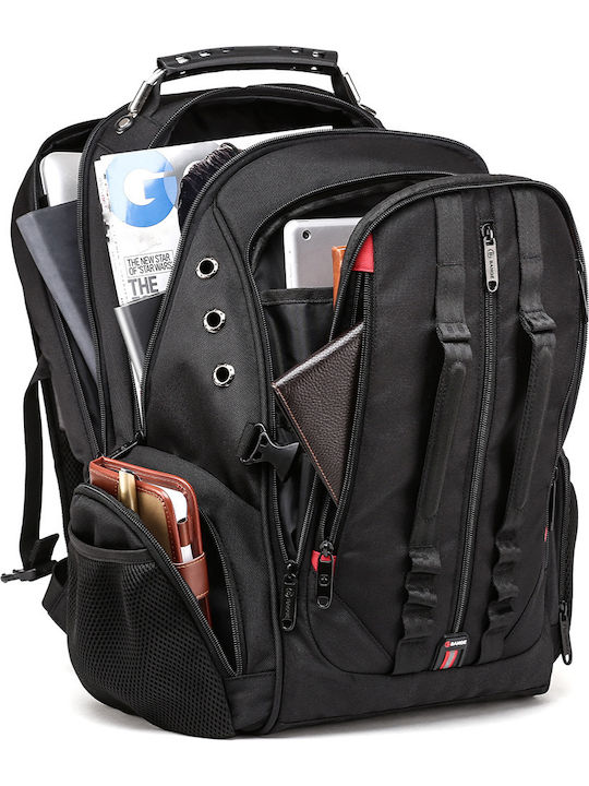 Bange Heavy Duty 1901 Waterproof Backpack Backpack for 17.3" Laptop Black