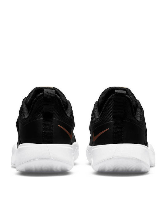 Nike Court Vapor Lite Women's Tennis Shoes for Clay Courts Black / Mtlc Red Bronze / White