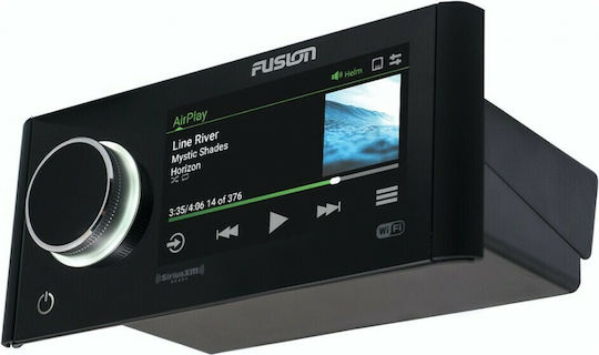 Fusion Apollo Бордова аудио система 70W Водоустойчив със AUX / Bluetooth / USB / WiFi Черен