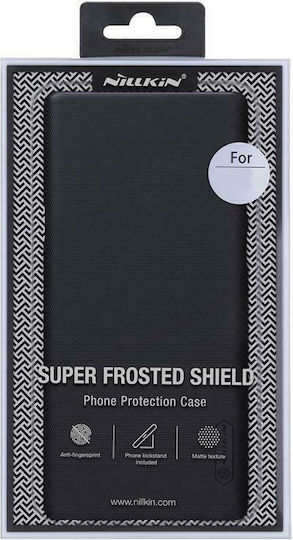Nillkin Super Frosted Shield Umschlag Rückseite Kunststoff Schwarz (Galaxy S21 FE 5G)