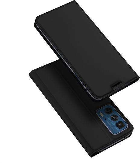 Dux Ducis Skin Pro Book Δερματίνης Μαύρο (Edge 20 Pro)