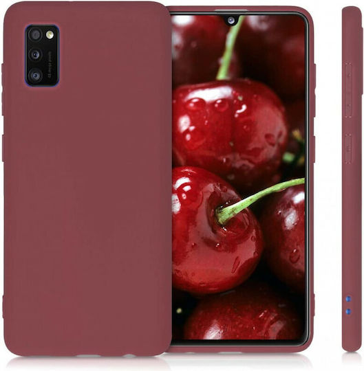 KWmobile Soft Flexible Back Cover Σιλικόνης Κόκκινο (Galaxy A41)