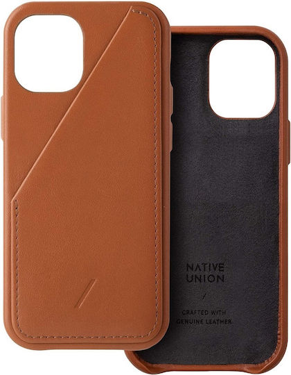 Native Union Back Cover Δερμάτινο Καφέ (iPhone 12 mini)