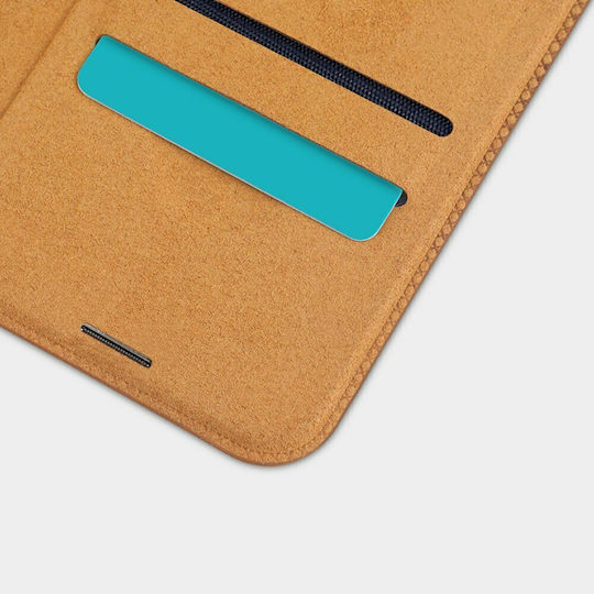 Nillkin Qin Buchen Sie Synthetisches Leder Braun (iPhone 12 mini)