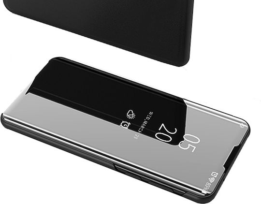 Clear View Book Πλαστικό Μαύρο (Galaxy A02s)