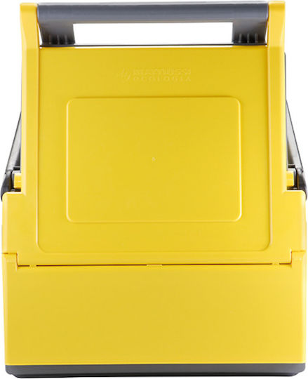 Green City International Plastic Coș de gunoi Reciclare Coșuri de gunoi cu roți 4x45lt Gri
