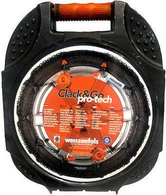 Weissenfels Clack & Go Pro-tech M44 4 Снежни вериги с дебелина 9мм за лек автомобил 2бр