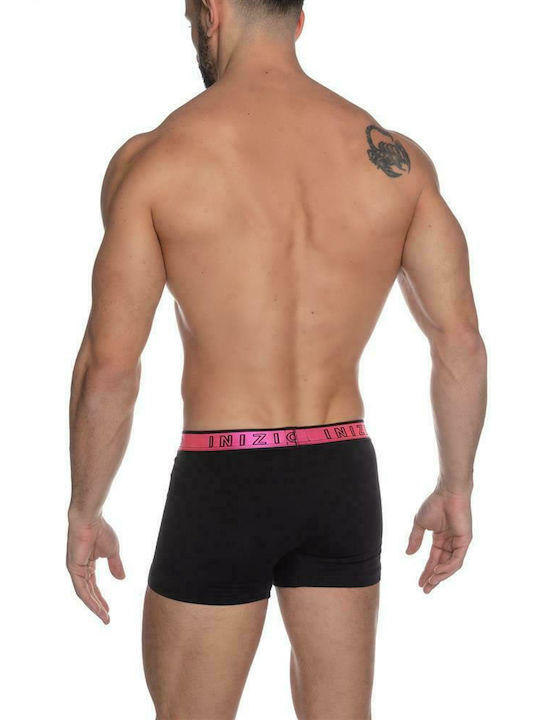 Inizio Men's Boxer Black / Pink