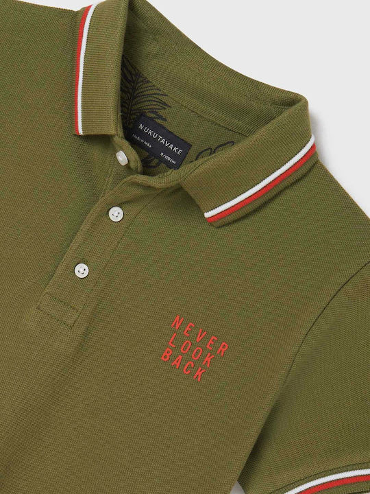 Mayoral Kids Polo Short Sleeve Green