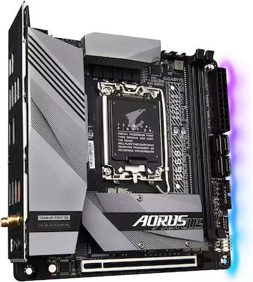 Gigabyte B660I Aorus Pro DDR4 (rev. 1.x) Wi-Fi Placă de bază Mini ITX cu Intel 1700 Socket