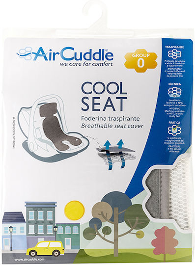 Air Cuddle Breathable Car Seat Cover Air Layer Beige