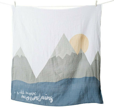 Lulujo Baby Milestone Sheet I Will Move Mountains 1pcs