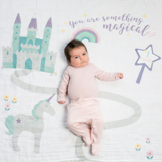 Lulujo Baby Photography Sheet Something Magical for Girl