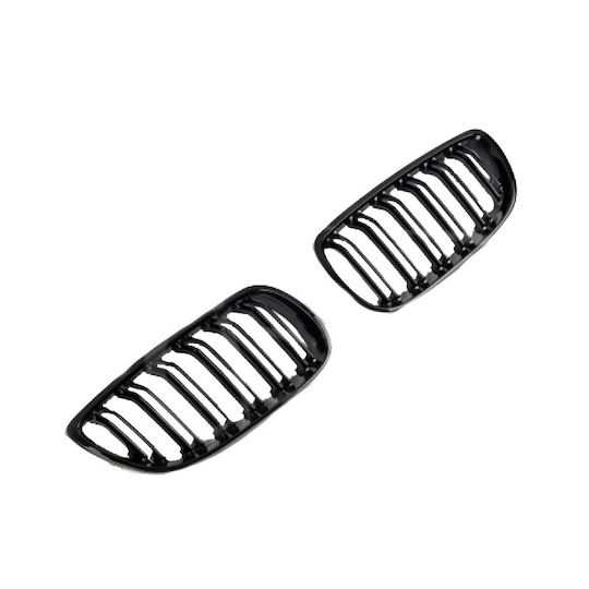 Carner Καρδιές Μάσκας για Bmw 3 E92 /E93 2006-2011 M4 Look Μαύρο Γυαλιστερό