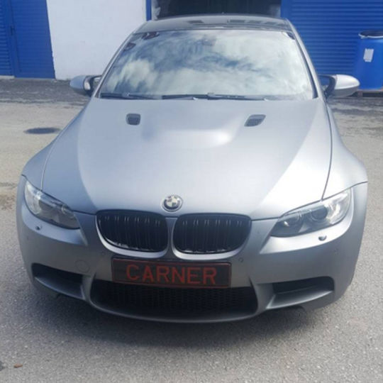Carner Καρδιές Μάσκας για Bmw 3 E92 /E93 2006-2011 M4 Look Μαύρο Γυαλιστερό
