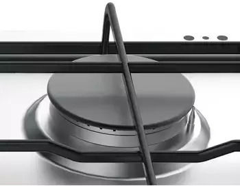 Whirlpool TGML 650 IX Εστία Υγραερίου Αυτόνομη Inox 58x51εκ. Ασημί