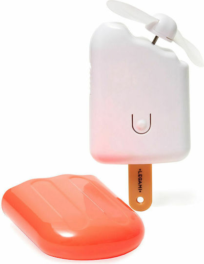 Legami Milano Ice cream mini fan Ανεμιστηράκι Χειρός Μπαταρίας Κόκκινο