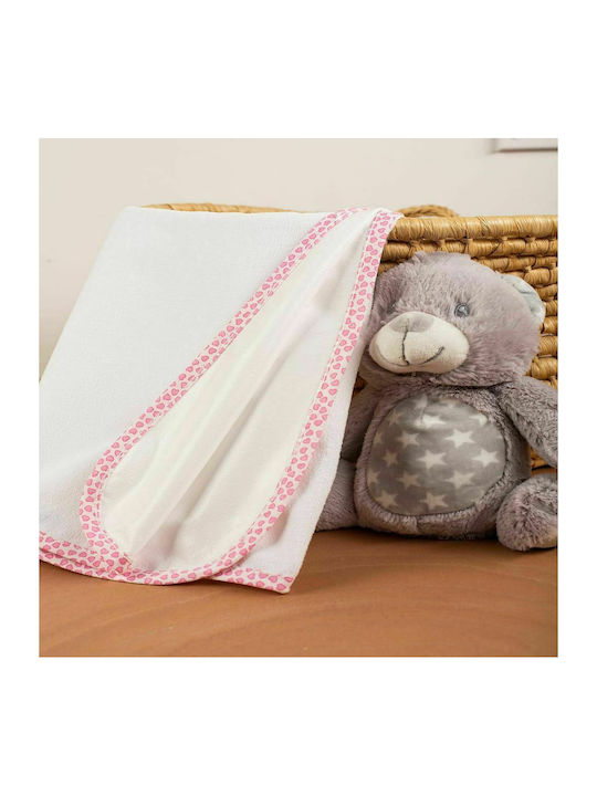 Dimcol Sleeping Bears Waterproof Changing Pad White 60x100cm.