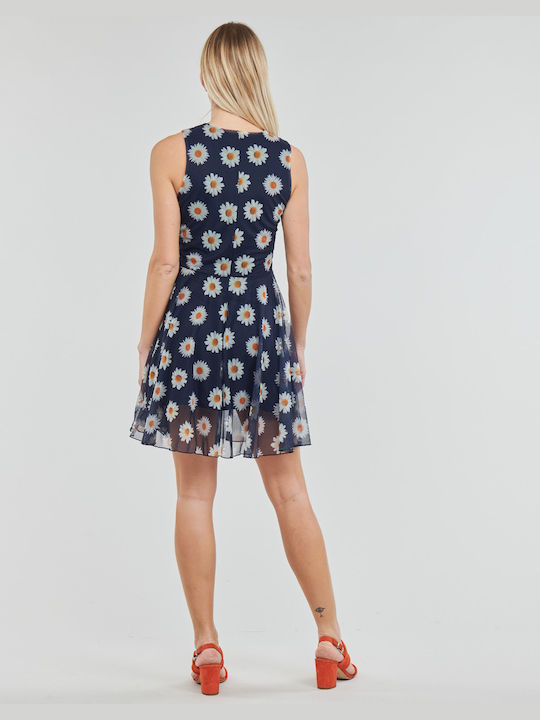 Desigual Nachavip Summer Mini Dress Navy Blue