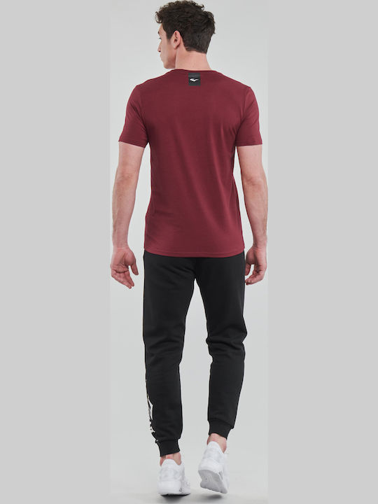 Russel T-Shirt Burgundisch