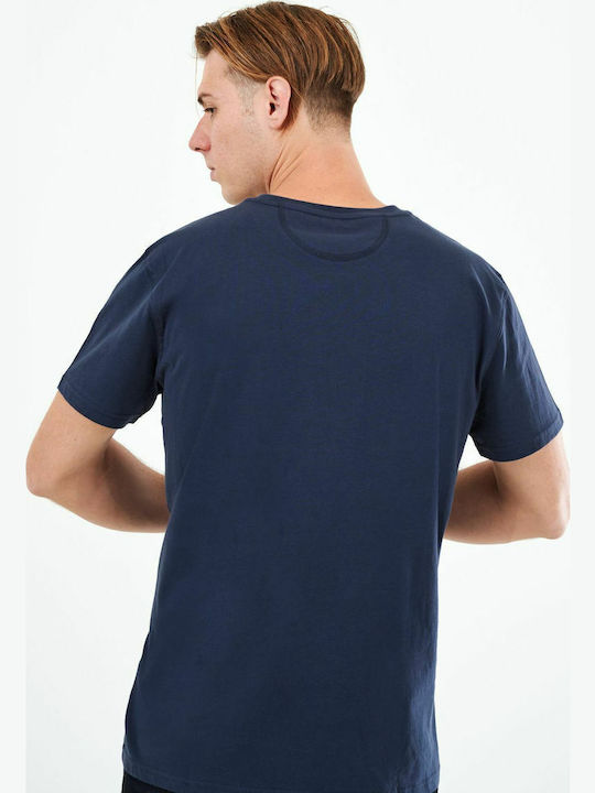 T-shirt Navy Μπλε