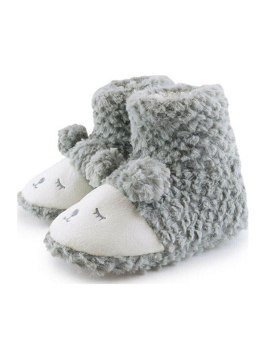 Kids Slippers Boots Gray