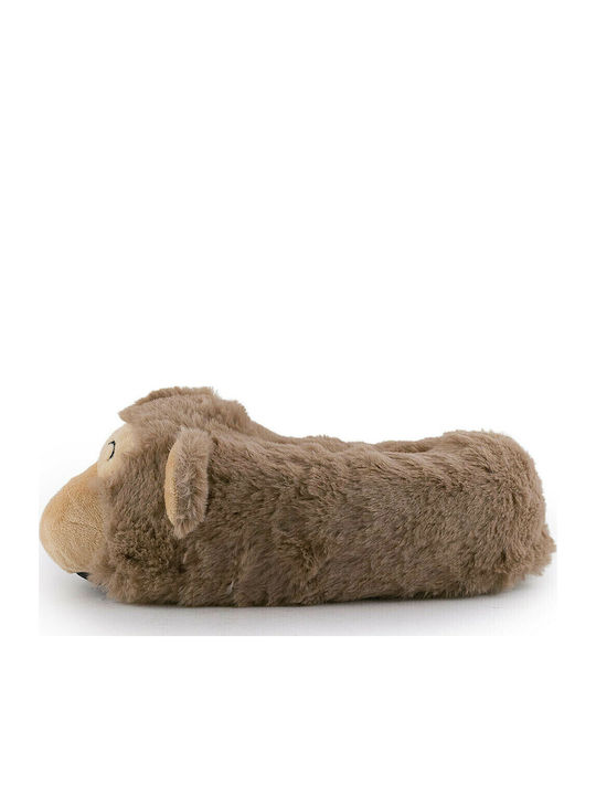 Kids Slippers Beige