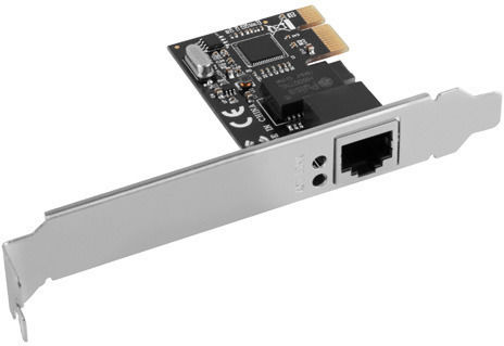 Lanberg Wired Gigabit (1Gbps) Ethernet PCI Card