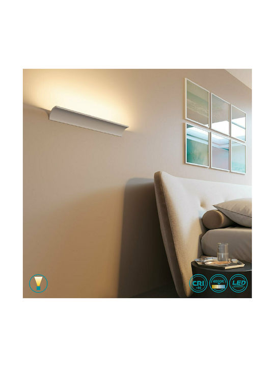 Fan Europe Mustang Modern Leuchte Wand mit Integrierter LED und Neutralweißes Licht 20x8x20cm