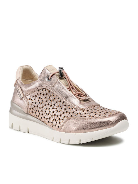 Damen Sneakers Gold