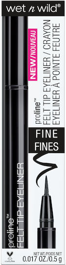 Wet n Wild Proline Felt Tip Long Stay Felt Tip Eye Liner 0.5gr